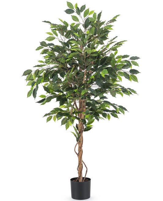 Kunstpflanze Ficus Grün 150 cm